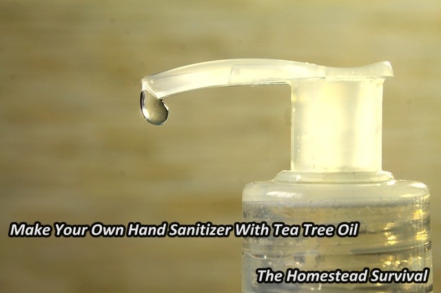 Make Your Own Hand Sanitizer With Tea Tree Oil