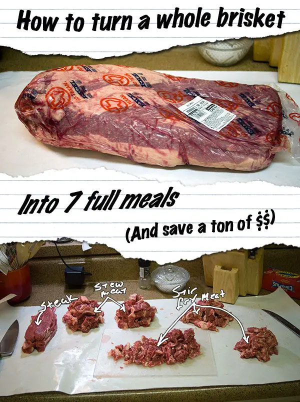 Turn a Whole Beef Brisket into 7 Full Meals