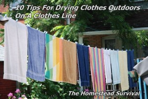 10 Tips For Drying Clothes Outdoors On A Clothes Line