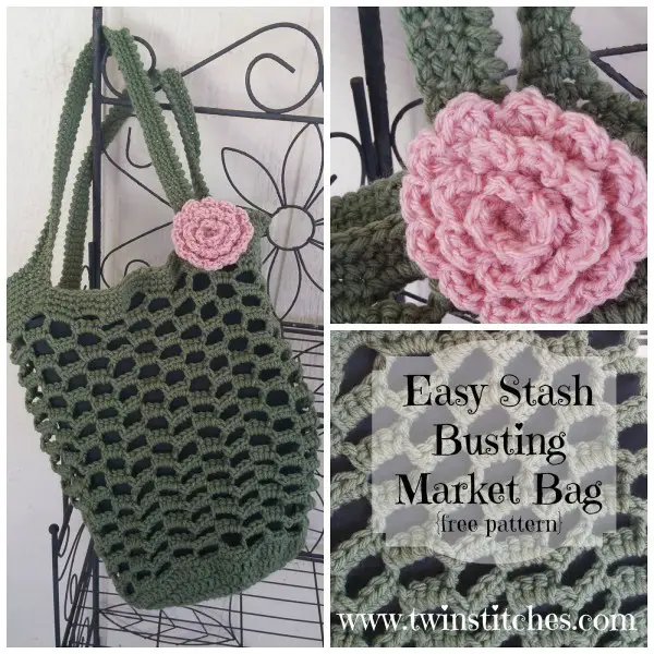 How to Crochet a Reusable Market Bag