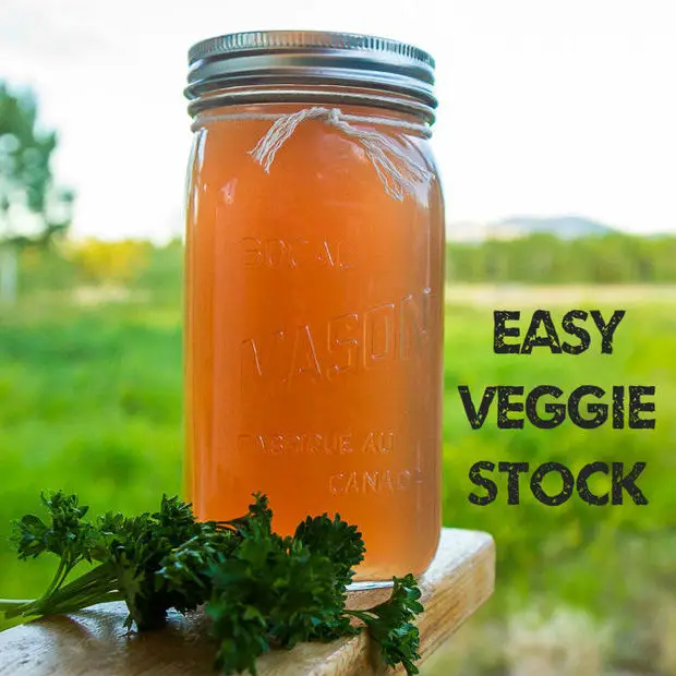 Easy Homemade Vegetable Soup Stock Recipe