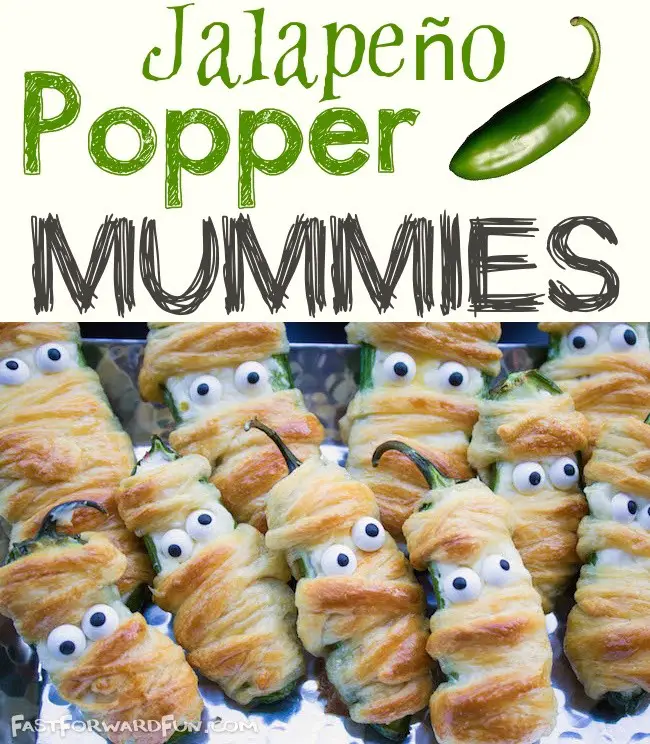 Jalapeno Poppers Halloween Mummies Recipe