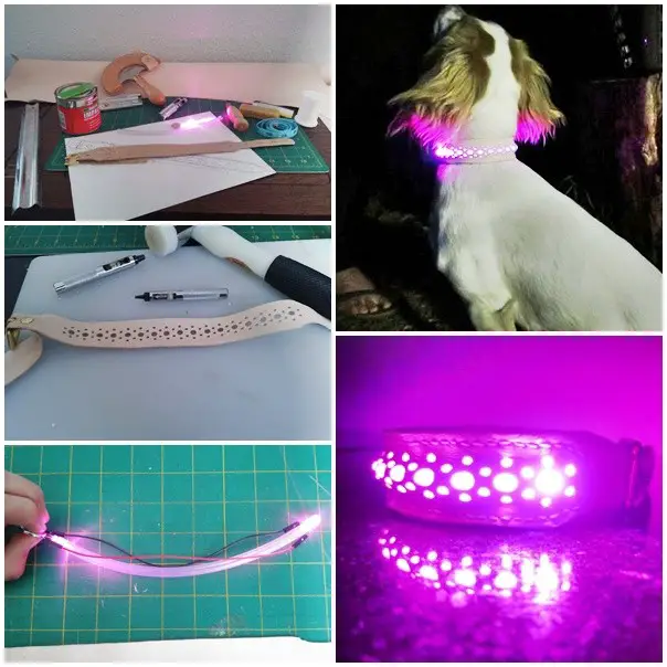Homemade Led Light Up Dog Collar Project