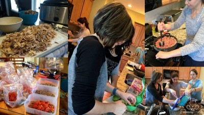 Throw a Frugal Freezer Meal Prep Party