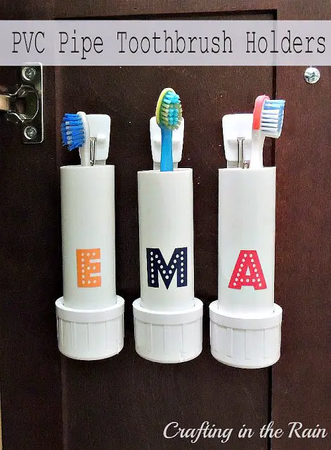 Build Individual Toothbrush Holders DIY Project