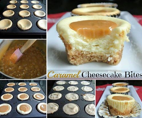 Caramel Cheesecake Cupcakes Recipe