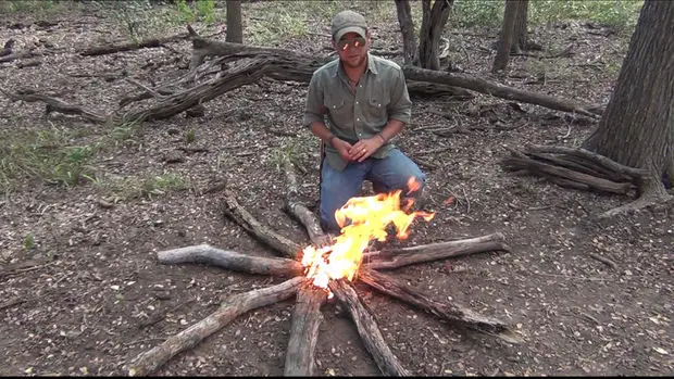 How to Build a Primitive Survival Star Fire