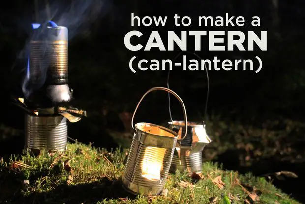 How to Make an Emergency Tin Can Lantern