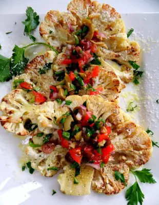 How Will You Top Your Cauliflower Steaks
