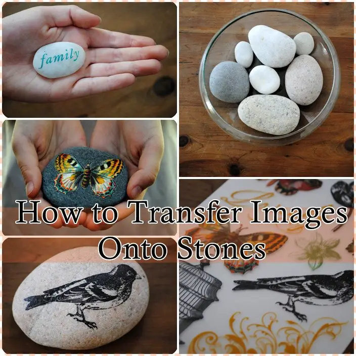 How to Transfer Images Onto Stones