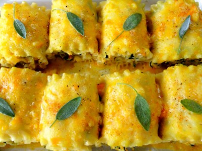 Lasagna Roll Ups Filled With Butternut Squash Recipe