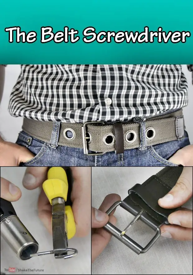 How to Make a Handy Belt Screwdriver 