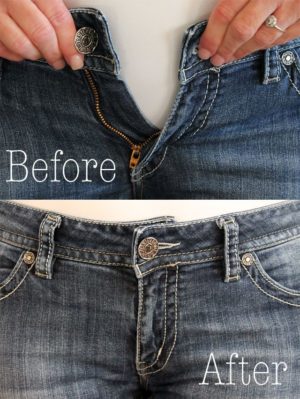 How to Make the Waistband Bigger on Your Jeans - The Homestead Survival