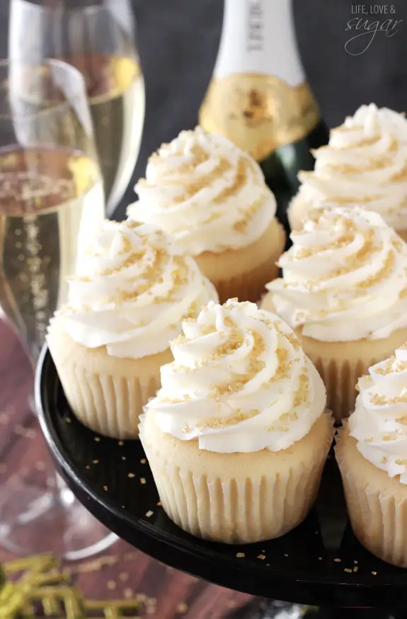 Champagne Celebration Cupcakes Recipe