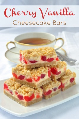 Cherry Cheesecake Bars