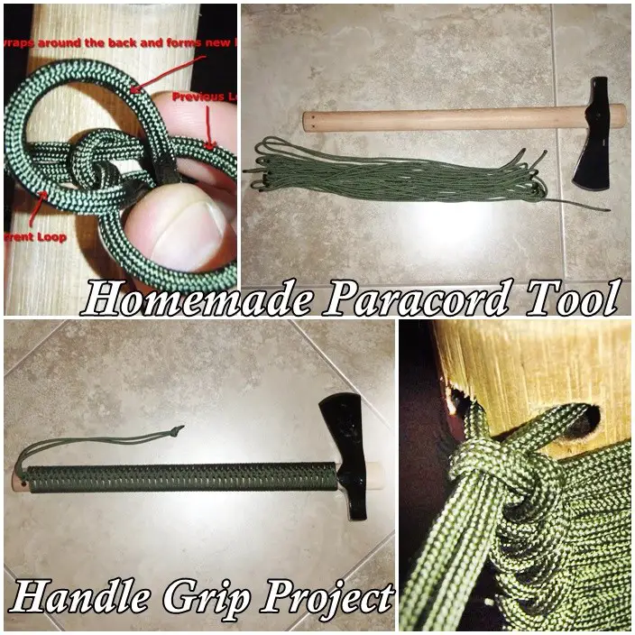 Homemade Paracord Tool Handle Grip Project