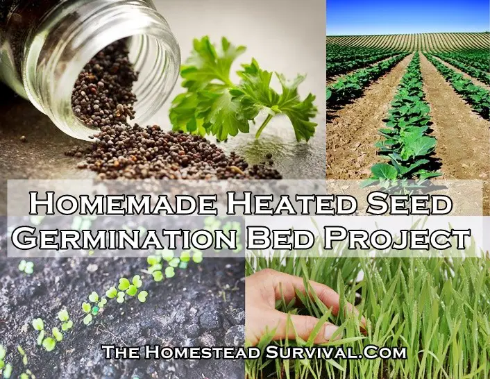 Homemade Heated Seed Germination Bed Project