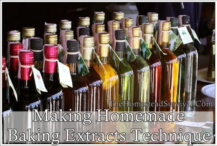 Making Homemade Baking Extracts Technique