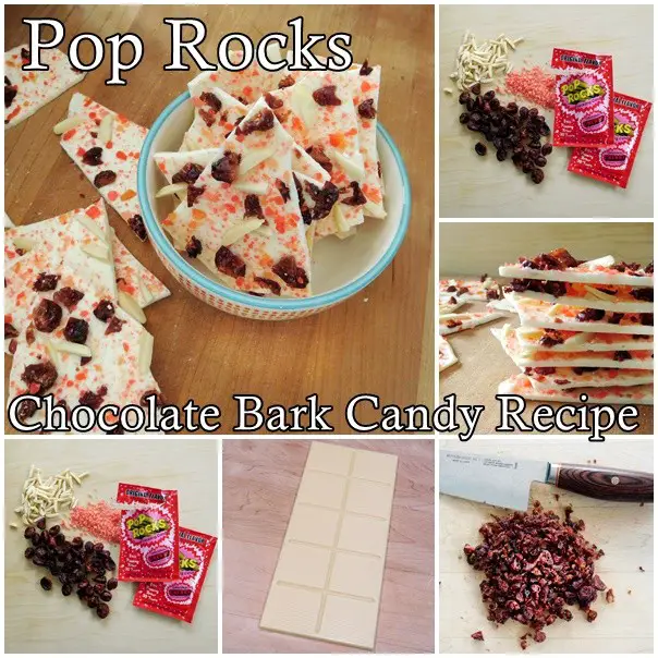 Pop Rocks Chocolate Bark Candy Recipe