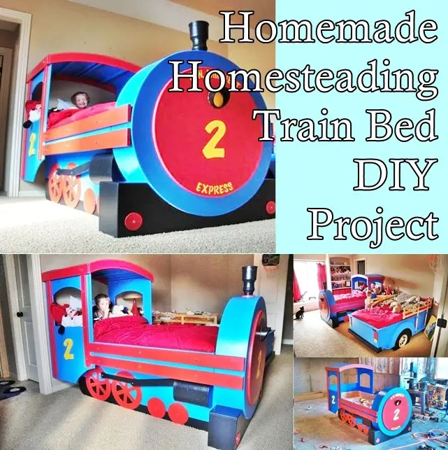 Homemade Homesteading Train Bed DIY Project