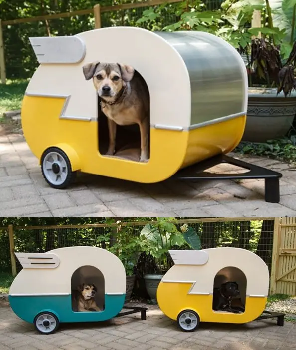 Homemade Dog House Camper Project