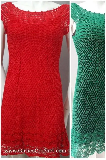 Homemade Crochet Gina Dress Project