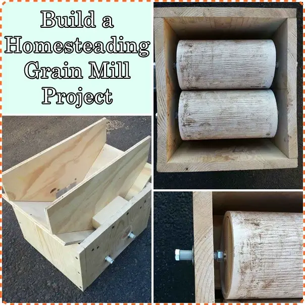 Build a Homesteading Grain Mill Project