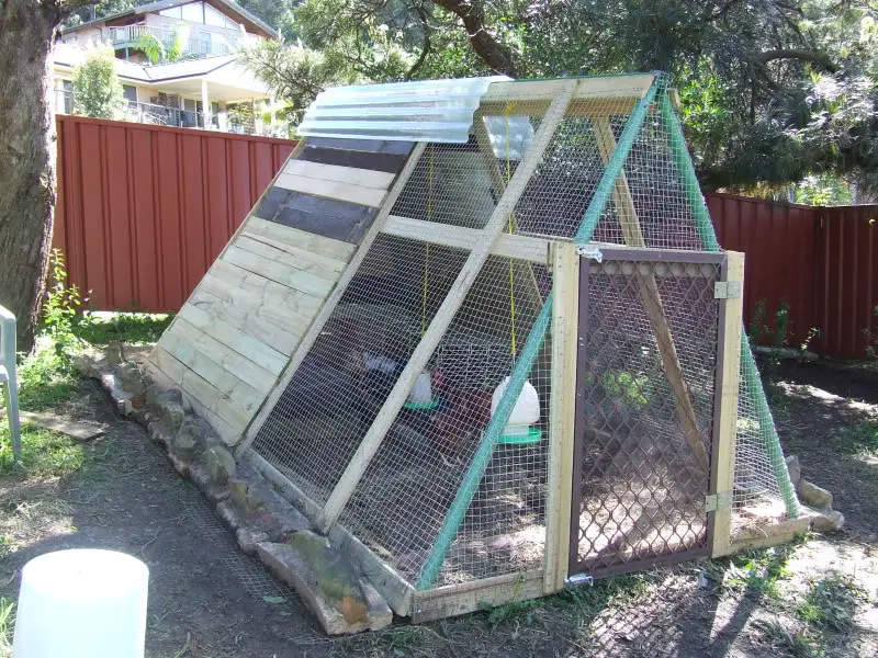 Converting An Old Swing Set into A Chicken Coop