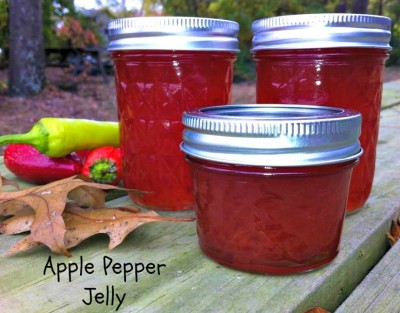 Homemade Apple and Hot Pepper Jelly