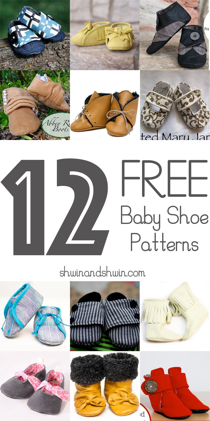 Patterns For Baby Shoes Free