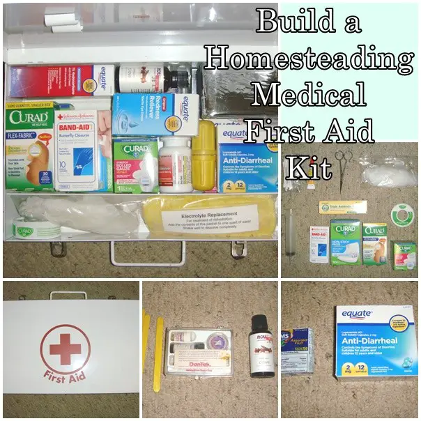 Build a Homesteading Medical First Aid Kit