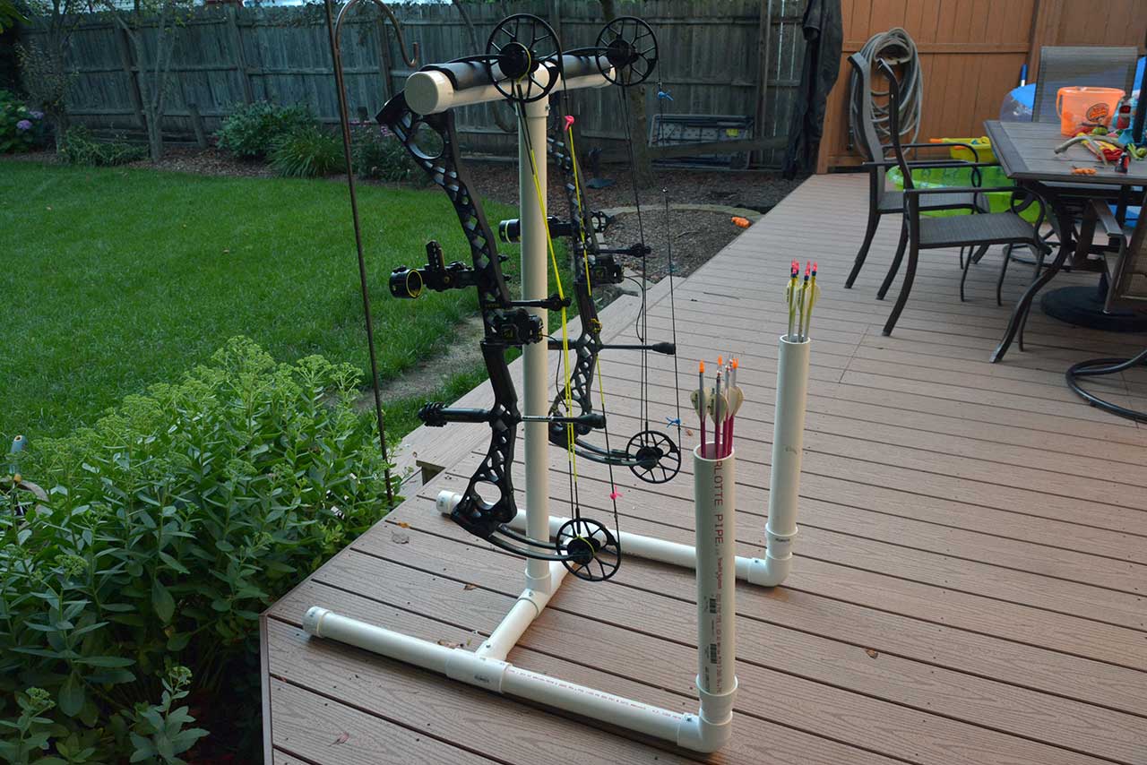 DIY PVC Archery Stand