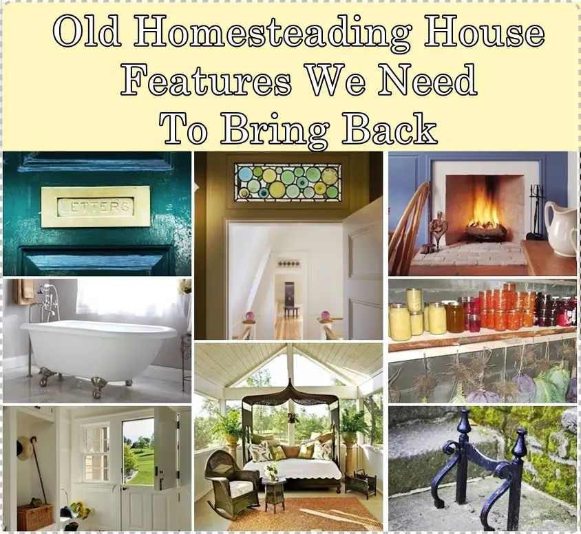 Old Homesteading House Features We Need To Bring Back