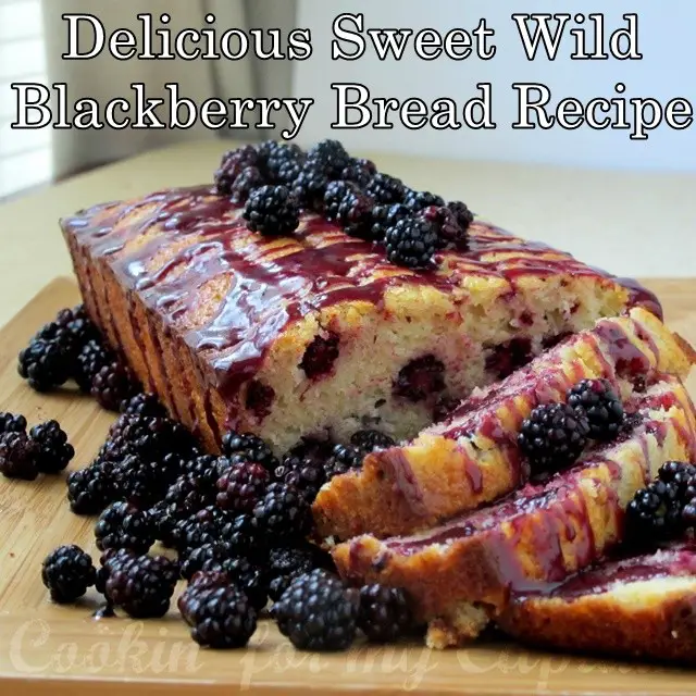 Delicious Sweet Wild Blackberry Bread Recipe