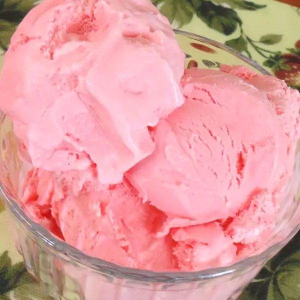 Homemade Red Hots Ice Cream