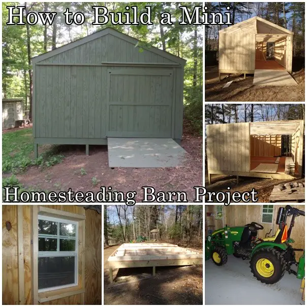 How to Build a Mini Homesteading Barn Project