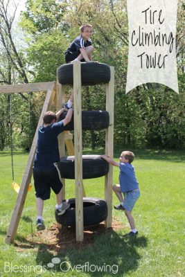 Tire-Climbing-Tower