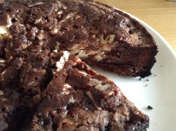 Chocolate Cream Cheese Swirled Brownies In The Slow Cooker Recipe