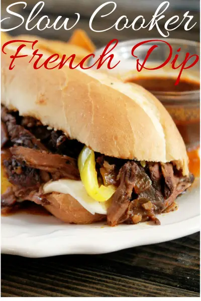 Delicious French Dip Made In The Crock Pot Recipe