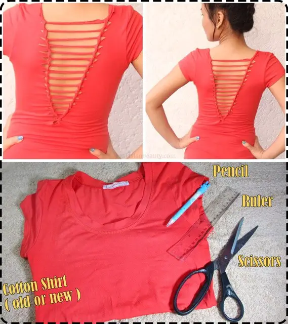 How to Upgrade a T Shirt with Weaving Project