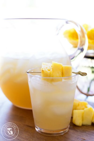 Rum Punch With Pineapple