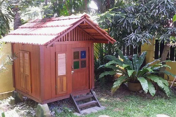 DIY Playhouse Made With a Balinese Style
