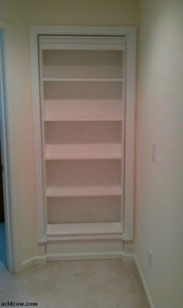 Bookcase with a Hidden Surprise