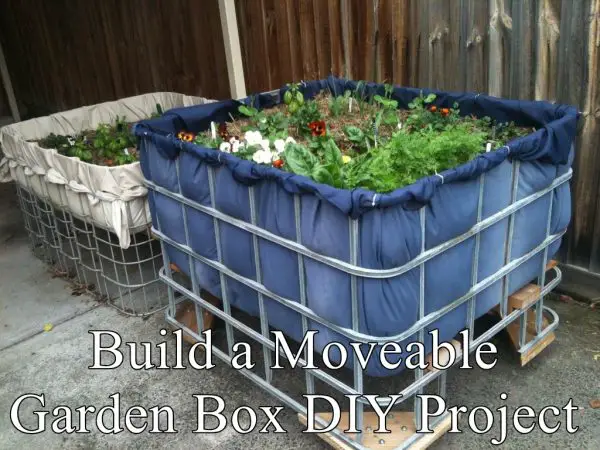 Build a Moveable Garden Box DIY Project