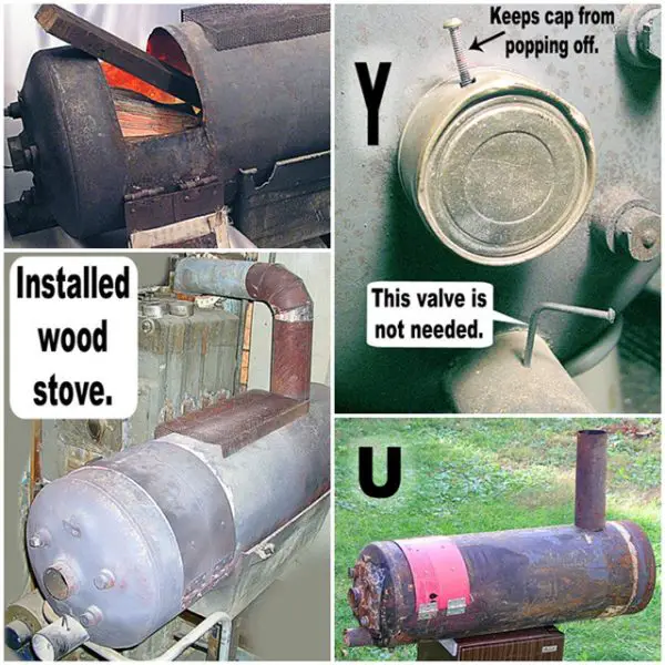 Convert Hot Water Heater Into Wood Stove 
