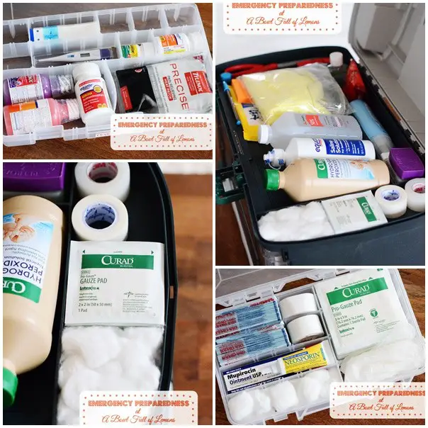 Create a Well Stocked Medical First Aid Kit Project