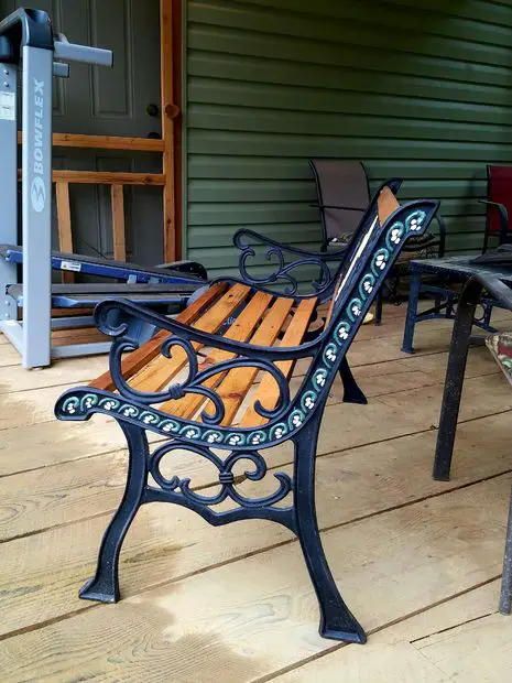 Restore a Vintage Cast Iron Garden Bench DIY Project
