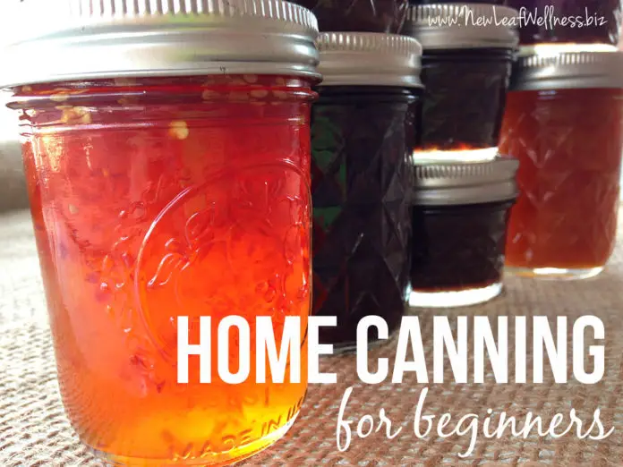 Food Storage Water Bath Canning for Beginners