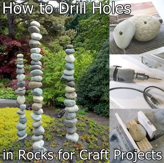 How to Drill Holes in Rocks for Craft Projects