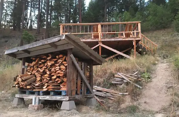 Build a Firewood Shed
